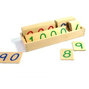 Montessori Zahlenkarten 1-1000