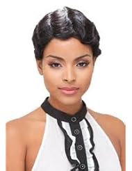 Janet Collection Human Hair Wig Mommy 1b