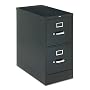HON H322P H320 Series 26-1/2-Inch 2-Drawer Full-Suspension Letter File, Black