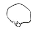 Starter Bead Bracelet with Oversized Lobster Claw Clasp W/ HEART- 7 Inch