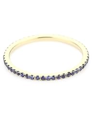 Phillips Frankel "Vibrant Affair" Blue Sapphire Band , Size 7