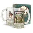 Mustang Glass Beer Mug