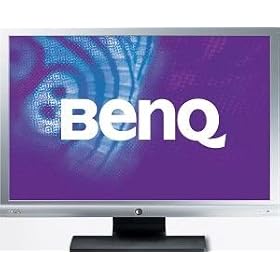 BenQ G2400WA - Flat panel display - TFT - 24" - widescreen - 1920 x 1200 - 250 cd/m2 - 1000:1 - 5 ms - 0.27 mm - VGA - silver black
