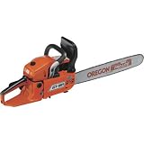Tanaka Commercial Grade Gas Powered Rear Handle Chain Saw 20-Inch Bar and Chain 50cc 3.6 HP 2-Stroke (CARB Compliant) ECV-5601/20