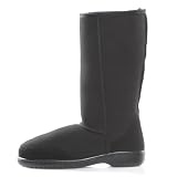 Dominion'Annelise'Women'sTallShearlingBootswithSide-StitchedSoles
