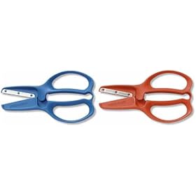 Childs Squeezers Scissors-Assorted Red And Blue by Fiskars
