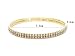 Imixlot Women's 2 Row Anklet Bracelet Rhinestones Gold Chain Anklet