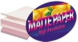 OptiJet 8.5x11 High Res Matte Photo Paper 100 Pack