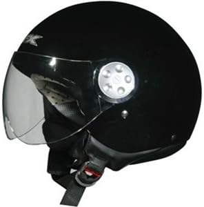 2013 AFX FX-42A Pilot Solid Motorcycle Helmets - FLAT BLK XXL