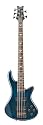 Schecter Stiletto Extreme 5 Bass - Trans Ocean Blue 