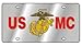 US Marine Corp License Plate