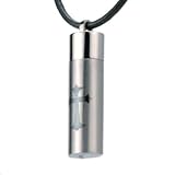 Unique Cremation Memorial Jewelry Cross Mens Pendant Chain