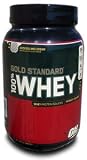 Optimum Nutrition Gold Standard 100% Instantized Whey, Vanilla Ice Cream, 2.07 Pound Tub