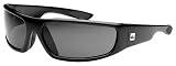 Quiksilver Track Sunglasses - Shiny Black / Grey