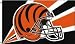 The Cincinnati Bengals 5-piece Ultimate Fan Pack - Flag, Banner, Car Flag, Travel Mug, Steering Wheel Cover
