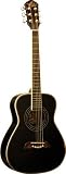 Oscar Schmidt OGHSB 1/2 Size Dreadnought Acoustic Guitar (High Gloss Black)