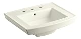 Cheap KOHLER K-2358-8-96 Archer Pedestal Lavatory Basin with 8-Inch Centers, Biscuit .Buy Cheap Price KOHLER K-2358-8-96 Archer Pedestal Lavatory Basin with 8-Inch Centers, Biscuit Click