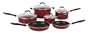 Cuisinart 55-10R Advantage Nonstick 10-Piece Cookware Set, Red