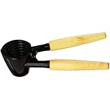 New Star Foodservice 28324 Heavy Duty Pecan and Nutcracker with Wood Handles