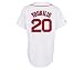 Kevin Youkilis Jersey: Adult 2010 Majestic Home White Replica #20 Boston Red Sox Jersey