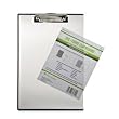 Baumgartens Double-Panel Letter-size See-Thru Clipboard