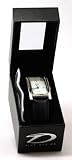 Image of Time Design Ladies Black Leather Strap Watch In A Smart Presentation Case