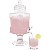 Pedestaled Ice Chamber Beverage Dispenser