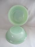 Set of 2 - 1940-60s Vintage Fire-King Jade-ite 