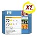 HP 70 Yellow 130 Ml Crtg Twin Pack Use In Desingjet Printers