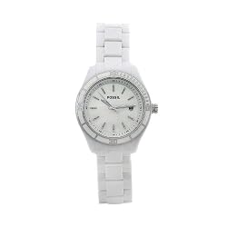 Fossil Women's ES2544 Stella Mini White Mother-Of-Pearl Dial Watch