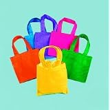 Buy 12 bright tote bags -- small
