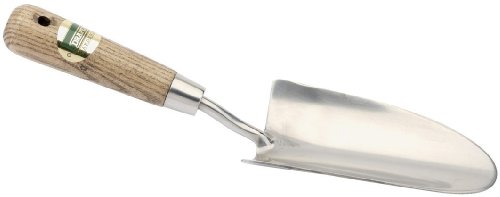 Draper Expert 44986 Stainless Steel Hand Trowel with FSC-Certified Ash Handle