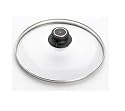 Swiss Diamond 26cm Tempered Glass Lid fits 10 1/4 Inch Frypan and 10 1/4 Open Saute