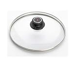 Swiss Diamond 26cm Tempered Glass Lid fits 10 1/4 Inch Frypan and 10 1/4 Open Saute