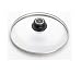 Swiss Diamond 26cm Tempered Glass Lid fits 10 1/4 Inch Frypan and 10 1/4 Open Saute