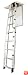 Werner AA10 250-Pound Duty Rating Televator Aluminum Universal Telescoping Attic Ladder, 10-Foot