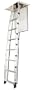 Werner AA10 250-Pound Duty Rating Televator Aluminum Universal Telescoping Attic Ladder, 10-Foot