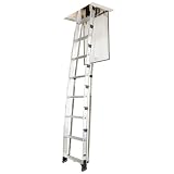 Werner AA10 Televator Telescoping Attic Ladder, 10-Foot