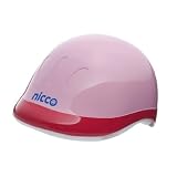 nicco(ニコ) キッズヘルメット 【49~53cm・3~5歳くらい(幼稚園)】 ピンク KH001PK