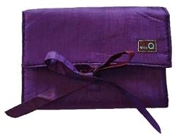Della Q The Que-I Purple Double Interchangeable 30 Pocket Knitting Needle Case 137-2