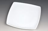 Melamine Square Plate 21cm White