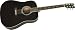 Rogue RA-100D Dreadnought Acoustic Guitar, Black