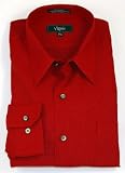Roberto Villini Red Point Collar Dress Shirt