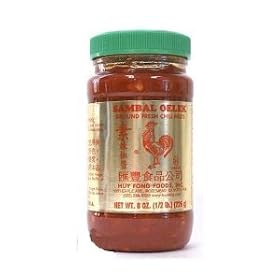 Huey Fong Sambal Oelek Chili Paste 8 Oz