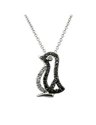 Open Cute Penguin Pendant-18"
