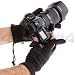 Flashpoint Finger Shooting Glove, Size: Large - Black