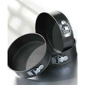 BRAND NEW SET OF 3 NON STICK SPRING FORM CAKE TIN SET