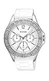 Pulsar Multifunction Crystals White Dial Women's watch #PYR049