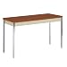 Sandusky Lee AT6030-PU Putty Powder Coat Activity/Utility Table with Oak Top, 29" Height x 60" Width x 30" Depth