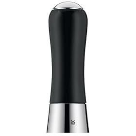 WMF Black Laquered Birchwood Salt / Pepper Mill, 19cm
